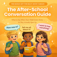 + FREE E-Book: The After School Conversation Guide